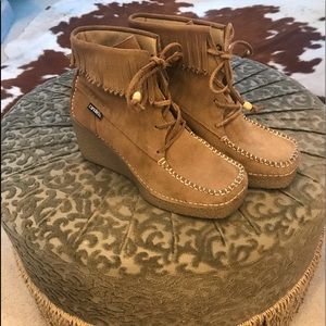 CANDIES WEDGE HEEL BOOTIES